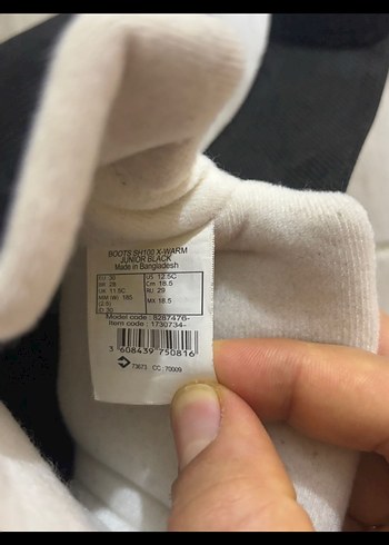 Orijinal Siyah Cırtlı Kauçuk Bot Decathlon Quechua - Görsel 2