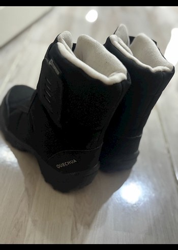 Orijinal Siyah Cırtlı Kauçuk Bot Decathlon Quechua - Görsel 3