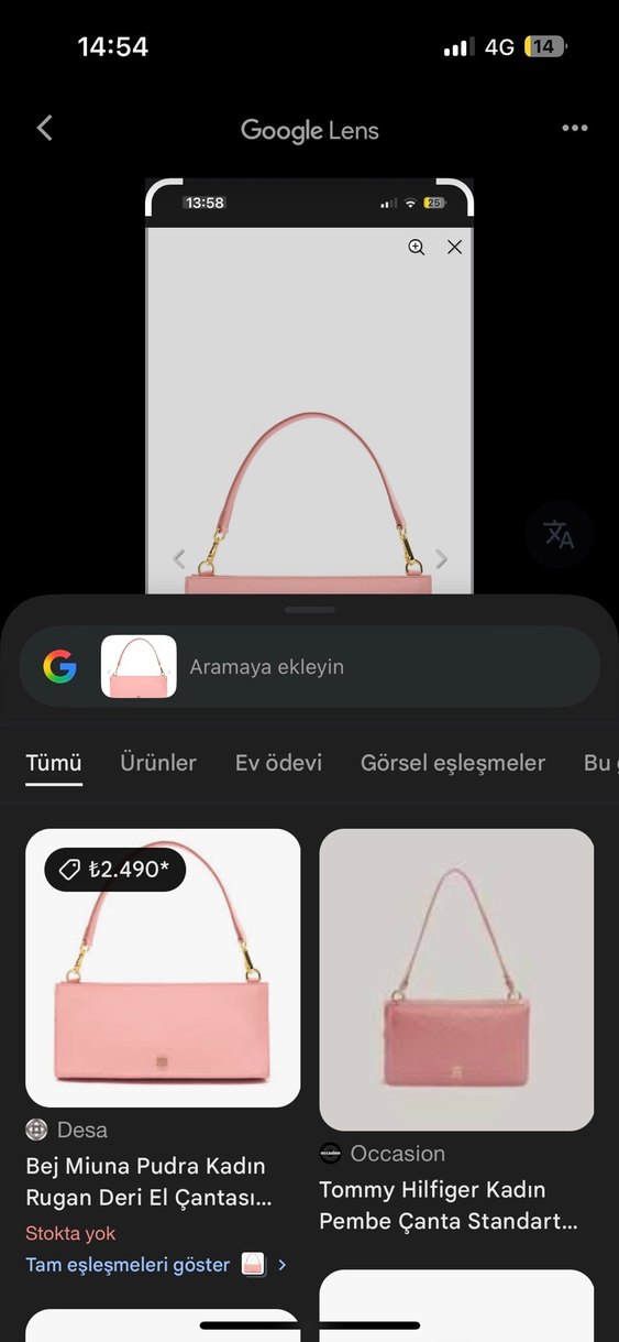 DESA Orijinal Deri Kadın Çanta - Görsel 3