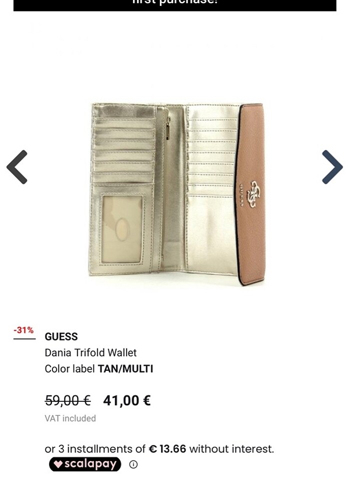 GUESS orijinal cüzdan - Görsel 2