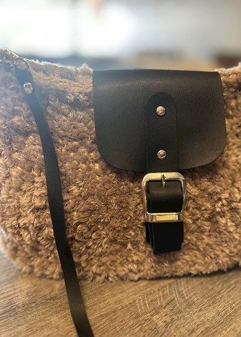 el örgüsü peluş çanta - Görsel 2