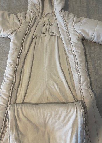 Bej renk bebek astronot tulum - Görsel 3