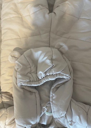 Bej renk bebek astronot tulum - Görsel 6