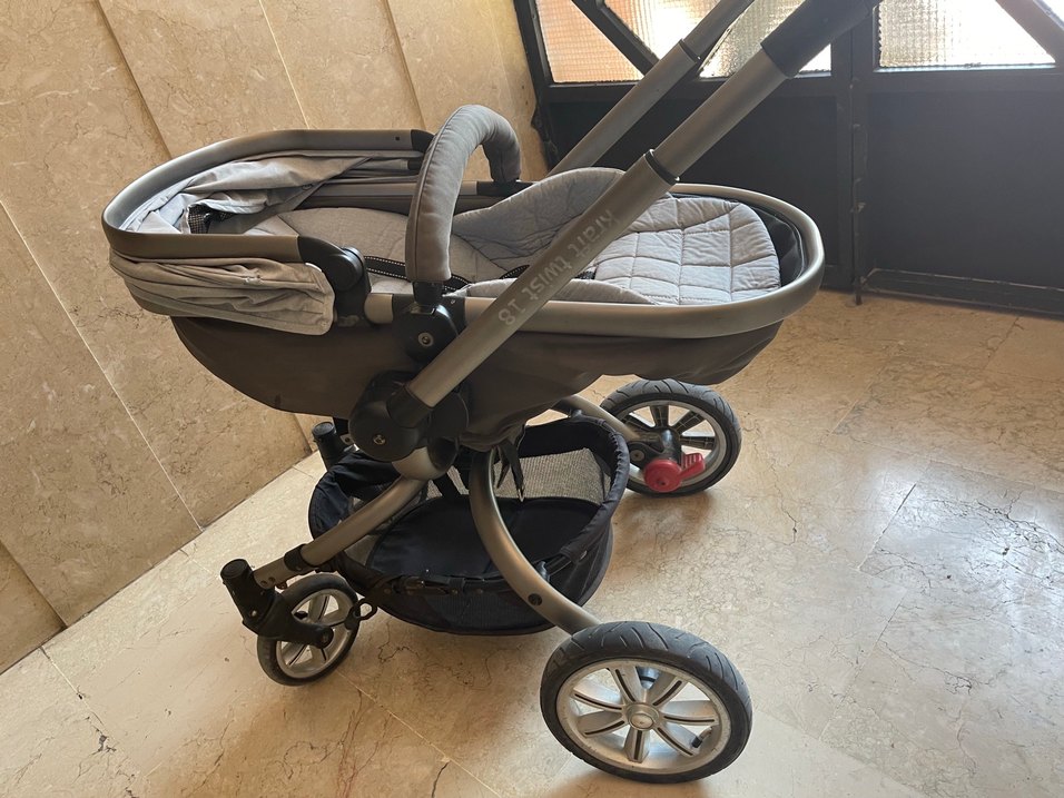 Kraft twist 18 Gri Bebek Arabası ve puset - Görsel 2