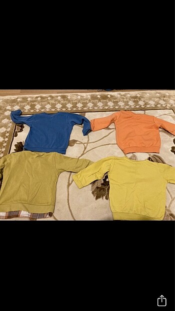 LC Waikiki 4adet erkek bebek sweat
