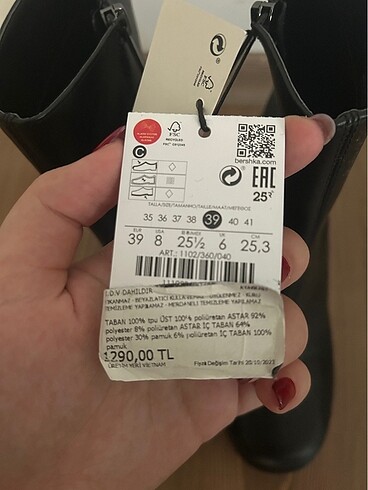 39 Beden siyah Renk BERSHKA platform topuklu bot