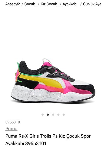 Puma Rs-X Kız Çocuk Spor Ayakkabı - Görsel 3