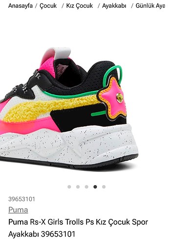 Puma Rs-X Kız Çocuk Spor Ayakkabı - Görsel 2