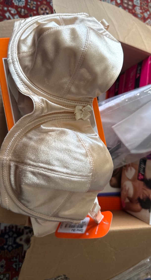 Beyaz Straplez çıkan askılı sütyen - Görsel 3