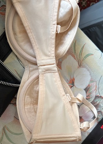 Beyaz Straplez Midi Sütyen 75d sütyen - Görsel 4