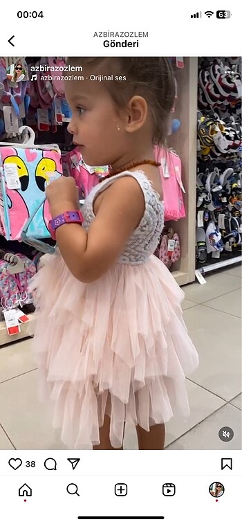 Zara Harika bir parti elbisesi