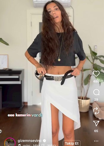 Yırtmaçlı etek