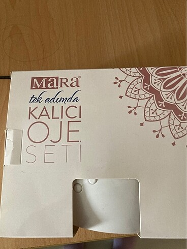 Mara kalıcı oje seti