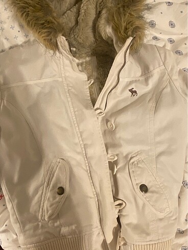 s Beden beyaz Renk abercrombie&fitch mont
