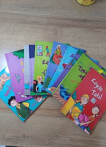 ilkokul okuma kitapları seti