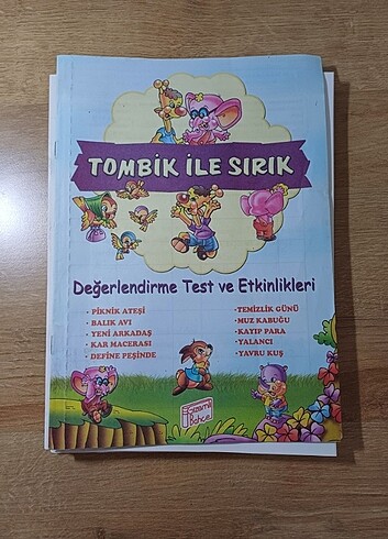 tombik ile sırık ilkokul 1.sınıf okuma seti etkinlikli