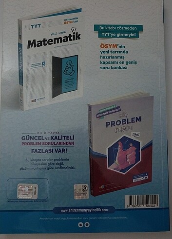  Antrenmanlarla matematik test kitabı 