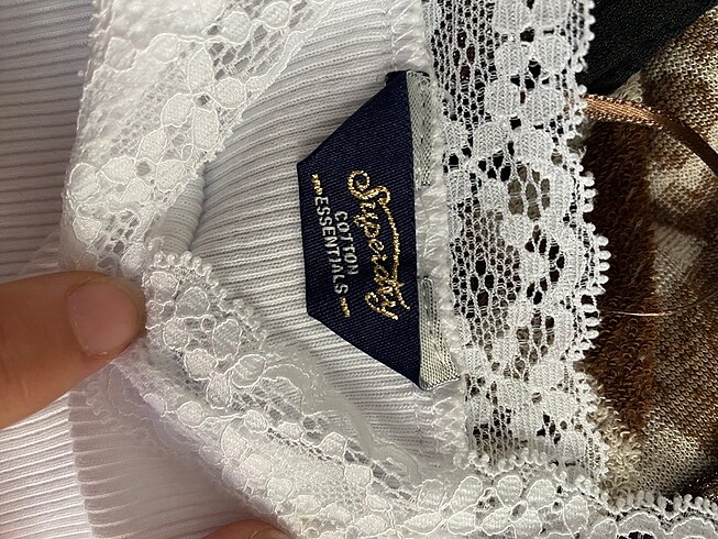 m Beden beyaz Renk Superdry büstiyer atlet
