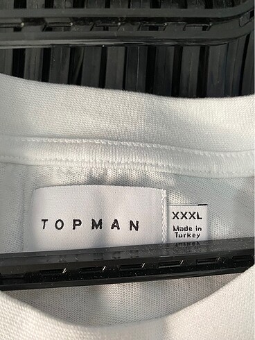 universal Beden beyaz Renk Topman Oversize Tshirt
