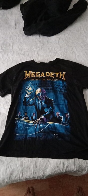 Megadeth rust in peace albüm tişörtü metal