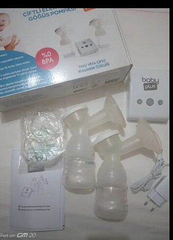 Baby plus mamajoo çiftli süt sağma makinası