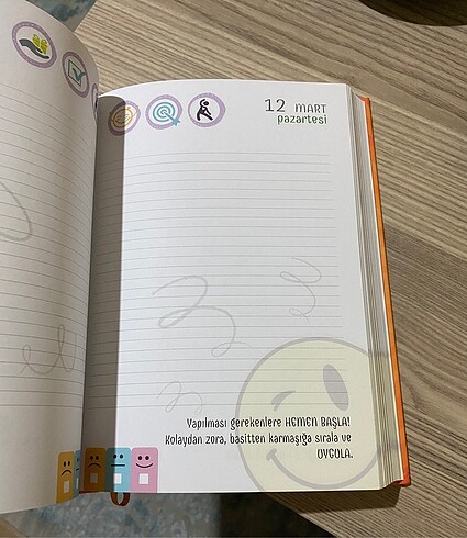 Beden Renk Mutluluk Ajandası