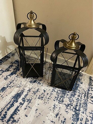 Vitale Metal Taçlı Fener
