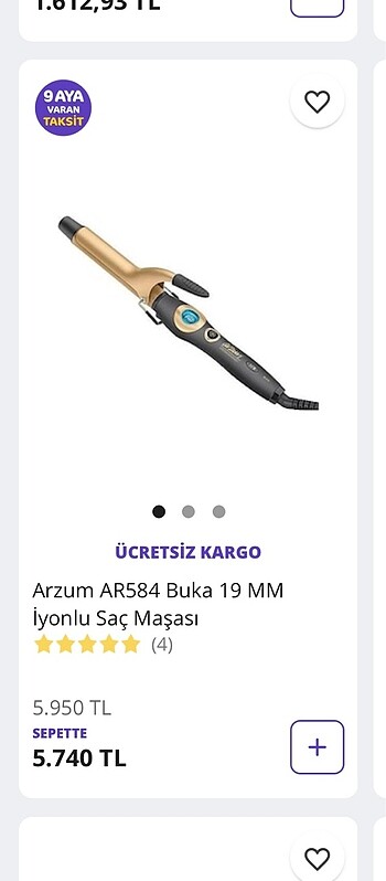 Arzum İyonlu Saç Maşası