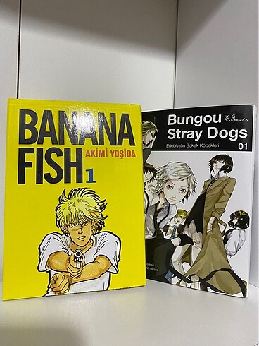 Banana Fish ve Bungou Stray Dogs manga