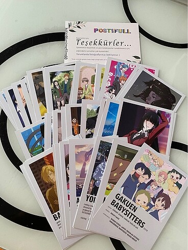 Anime posterleri 60 Adet