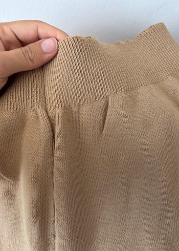 s Beden Bej Rahat Kesim Kadın Pantolon