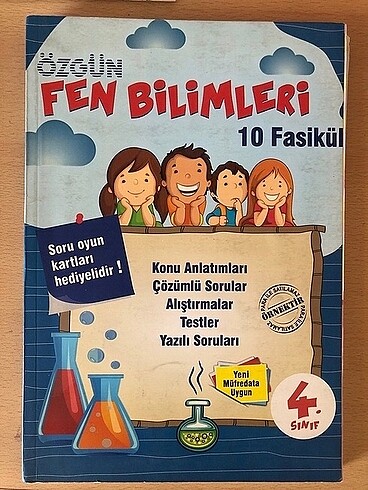 4. Sınıf test kitabı