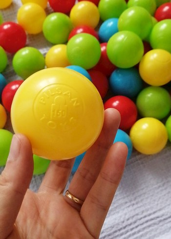 Renkli Plastik Oyun Topları