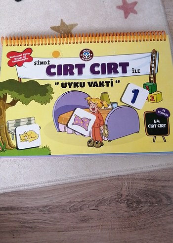 Cırt Cırt ile Uyku Vakti Eğitici Oyuncak