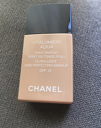 universal Beden Chanel Vitalumiere Aqua Fondoten #chanel #fondoten