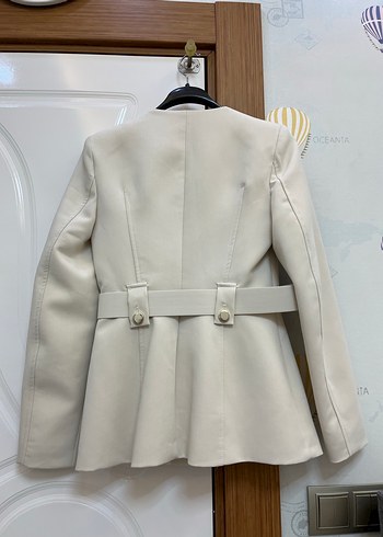 ZARA KEMERLİ VÜCUDA OTURAN BLAZER - Görsel 6