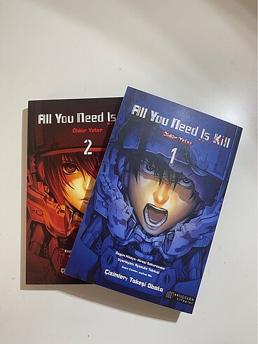 all you need is kill manga 1. 2. cilt