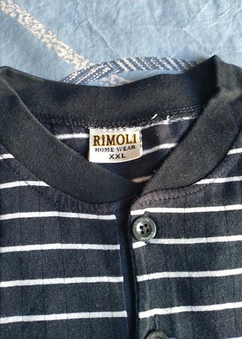 Erkek Çizgili Kısa Kollu Polo Tişört - Görsel 4