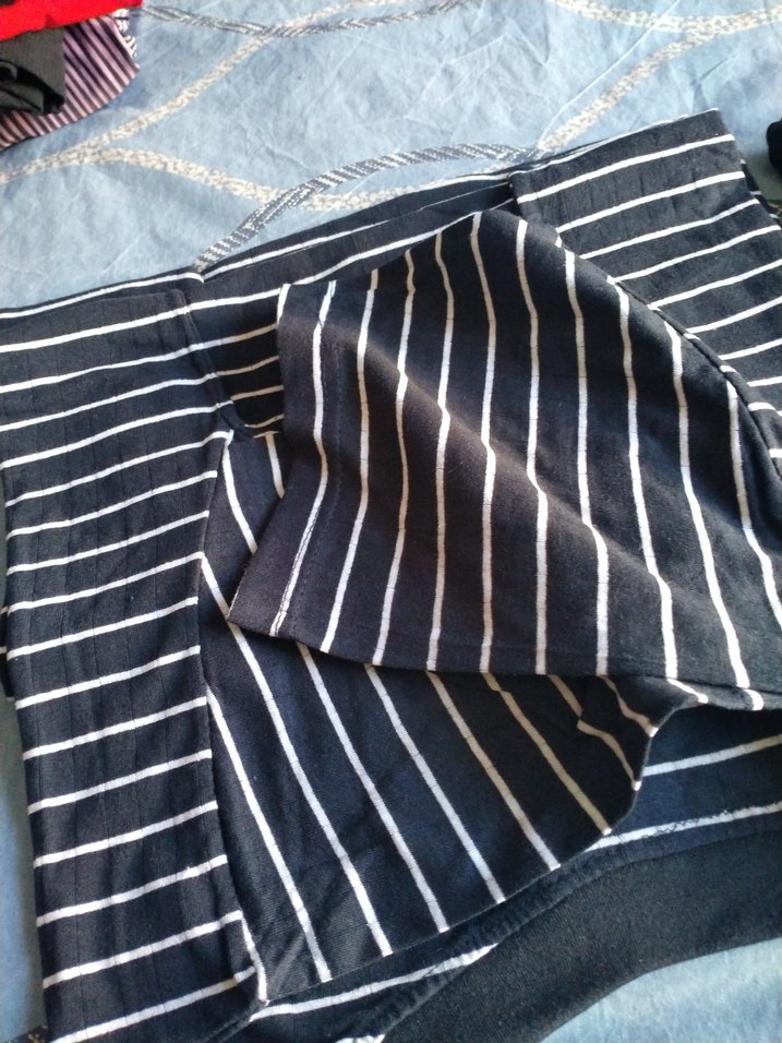 Erkek Çizgili Kısa Kollu Polo Tişört - Görsel 2