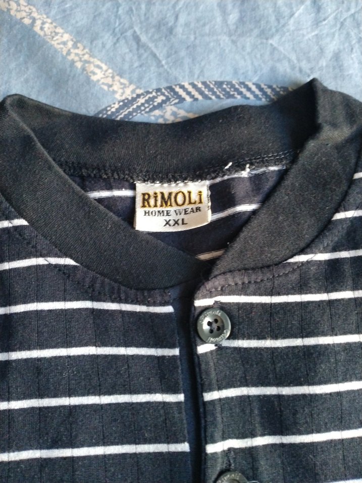 Erkek Çizgili Kısa Kollu Polo Tişört - Görsel 4