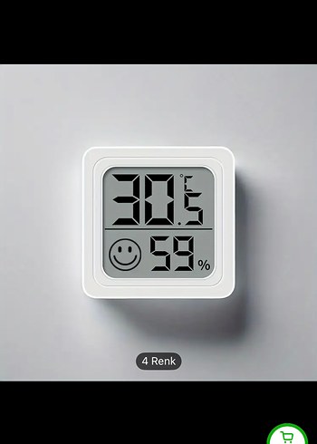 Dijital Termometre ve Nem Ölçer - Görsel 2