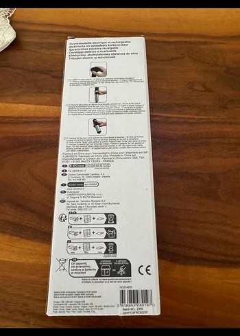 Beden Otomatik sarap açacagi elektrikli