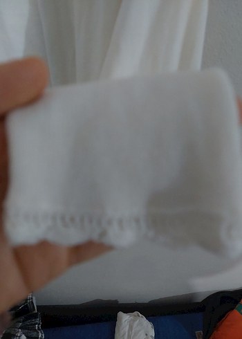 Kız Çocuk Beyaz Uzun Kollu Bolero - Görsel 4