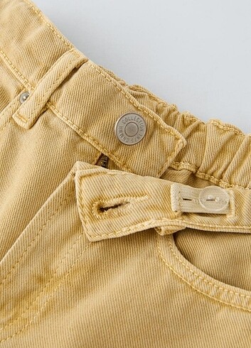 13-14 Yaş Beden Zara Çocuk Baggy Fit Pantolon