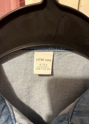 Kız Çocuk Gri Düğmeli Denim gömlek - Görsel 2