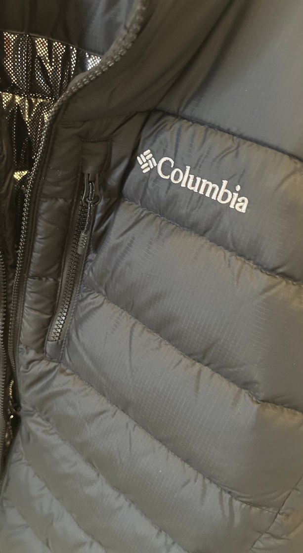 Columbia Siyah Fermuarlı Erkek Mont - Görsel 5