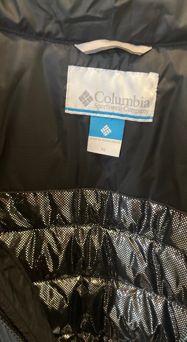 Columbia Siyah Fermuarlı Erkek Mont - Görsel 3