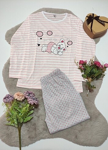 Pamuklu pijama takımı