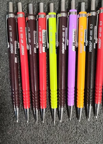 mikro 0.5-0.7-0.9 kalem seti yenidir - Görsel 2