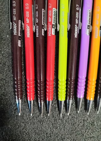 mikro 0.5-0.7-0.9 kalem seti yenidir - Görsel 10